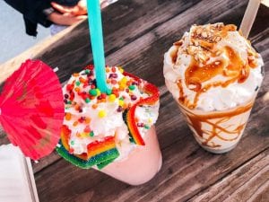 Boozy Milkshakes at Cabana Burgers